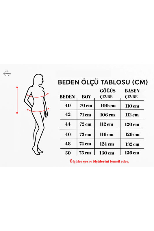 Kadın Kapitone Mont Kahverengi